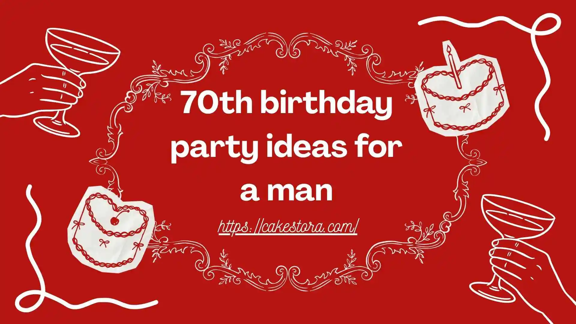 70th birthday party ideas for a man