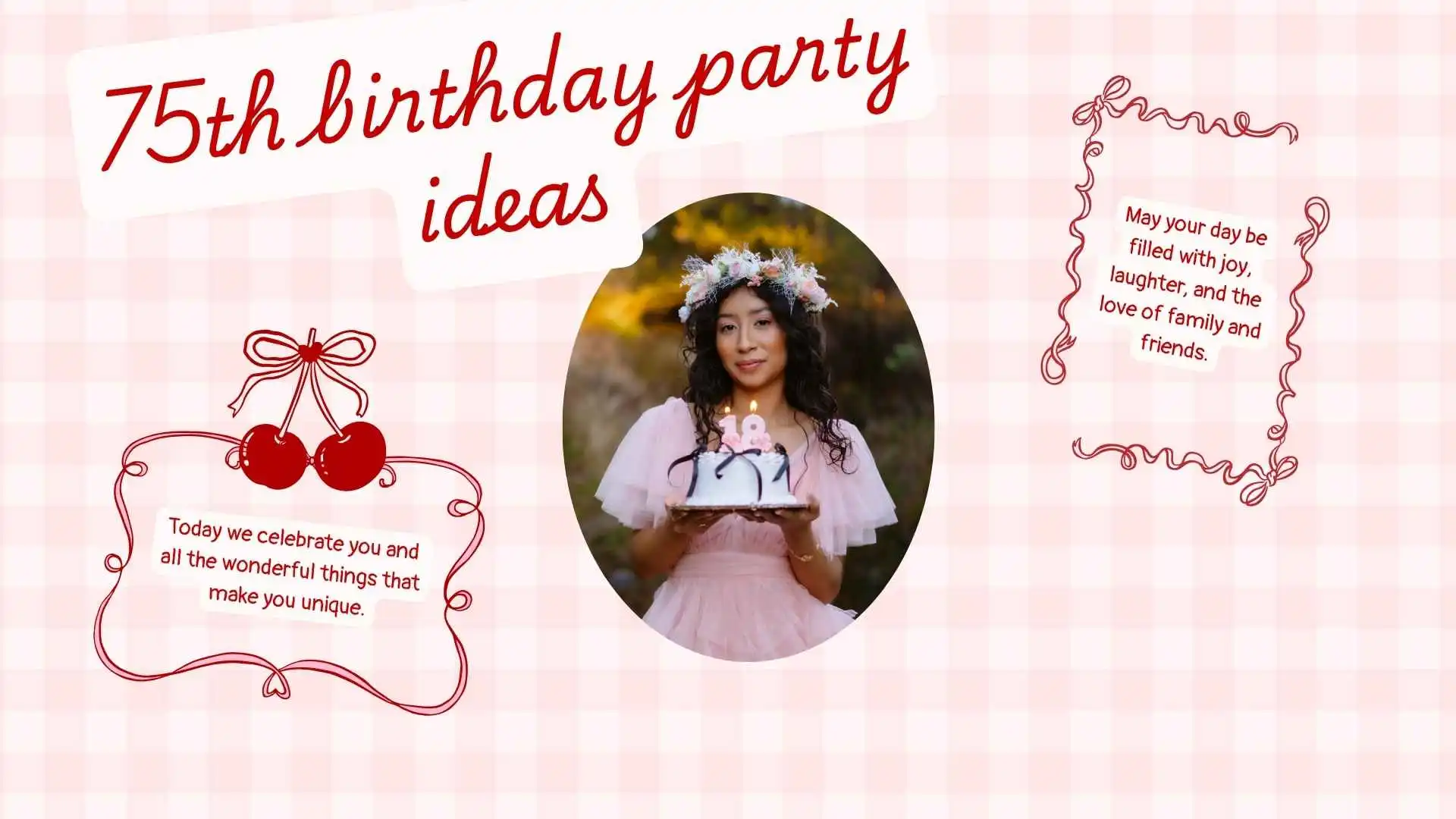 75th birthday party ideas