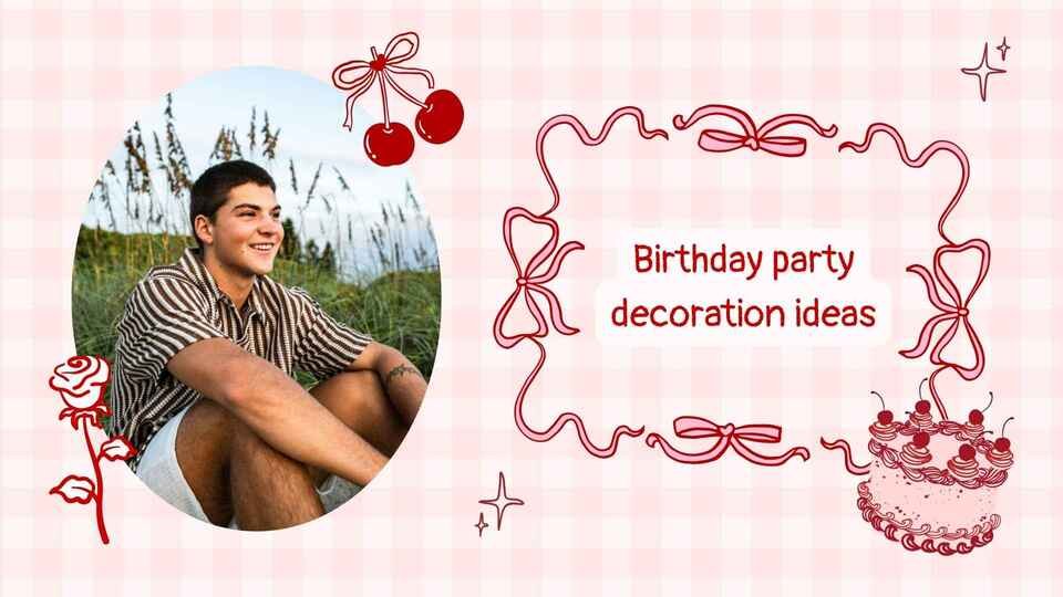 birthday party decoration ideas