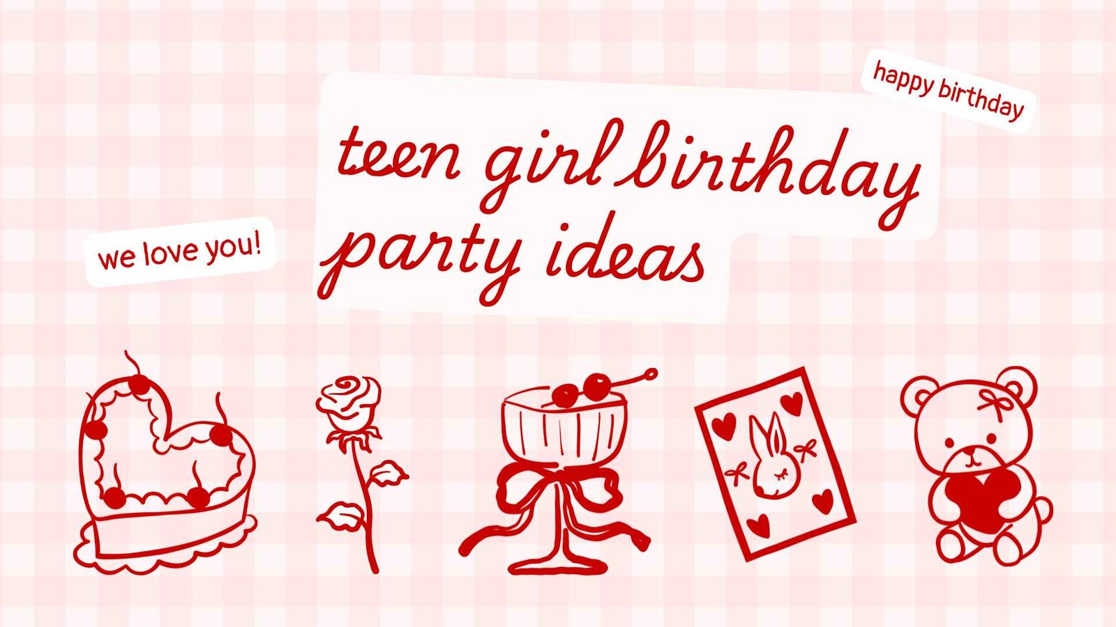 teen girl birthday party ideas
